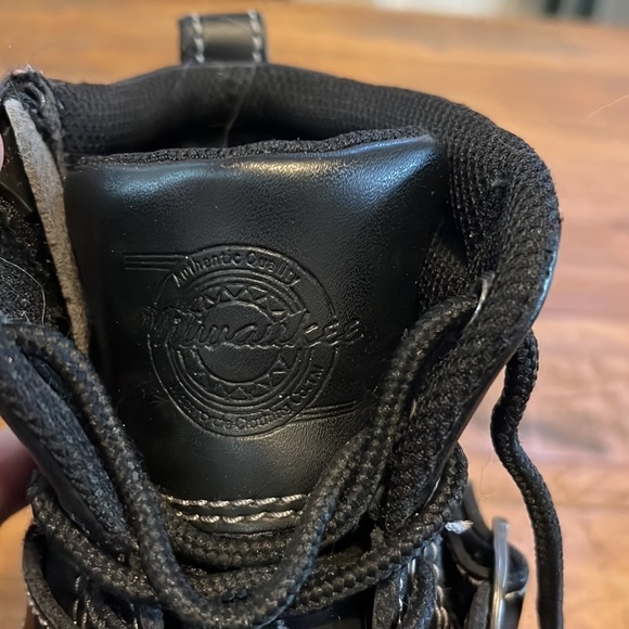 MILWAUKEE Pargon motorcycle boots, size 6c, in good condition - Picture 9 of 10